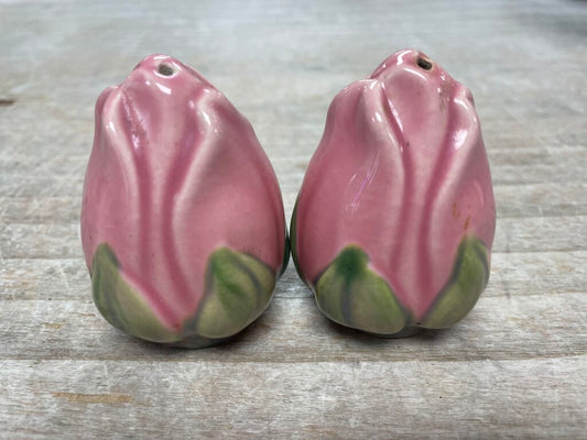 FRANCISCAN ROSE SALT AND PEPPER SHAKERS