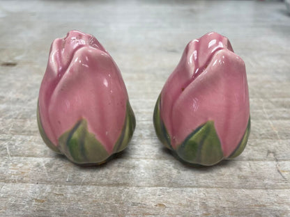 FRANCISCAN ROSE SALT AND PEPPER SHAKERS