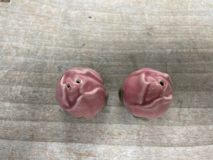 FRANCISCAN ROSE SALT AND PEPPER SHAKERS