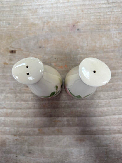 FRANCISCAN TALL SALT AND PEPPER SHAKERS