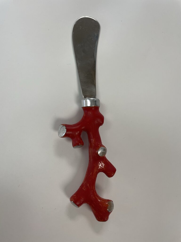 CORAL HANDLE CHEESE KNIFE