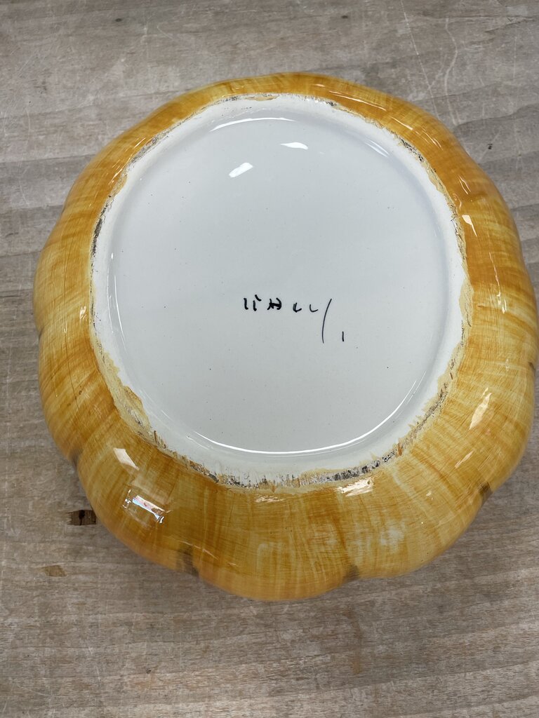 ITALIAN PUMPKIN TUREEN WITH LADLE