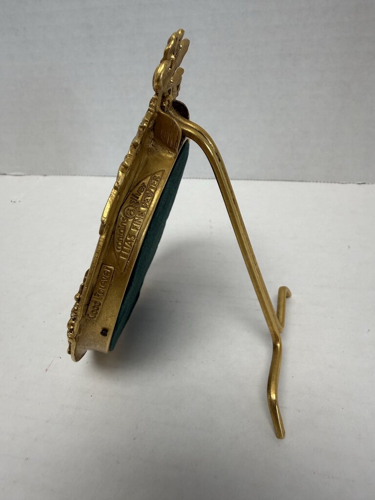 VINTAGE ELIAS 18KT ELECTROPLATED FRAME