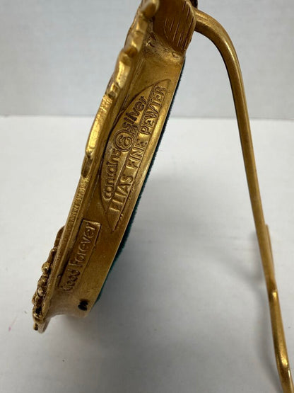 VINTAGE ELIAS 18KT ELECTROPLATED FRAME