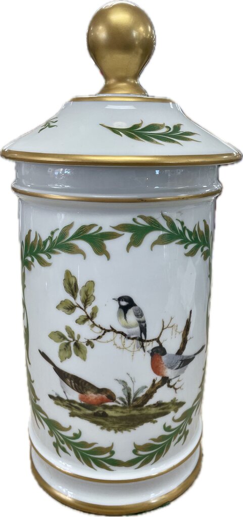 LIMOGES APOTHECARY JAR (10INCH H)