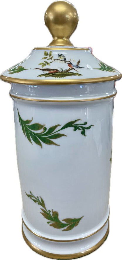 LIMOGES APOTHECARY JAR (10INCH H)
