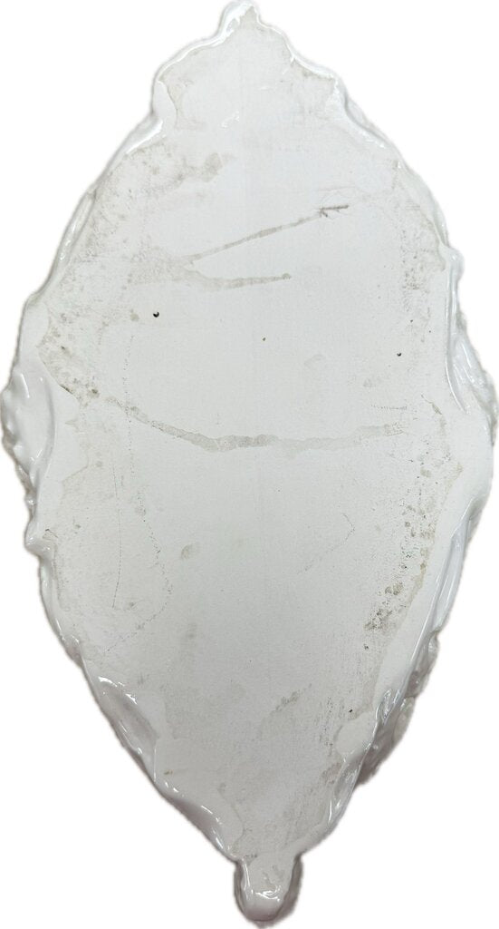 VINTAGE IRIDESCENT SHELL AND SEAHORSE PLANTER/VASE