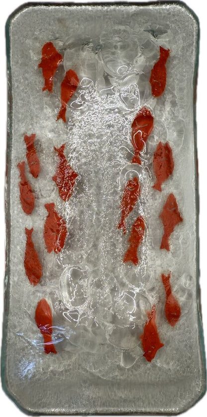 SIGNED GOLDFISH TRINKET DISH