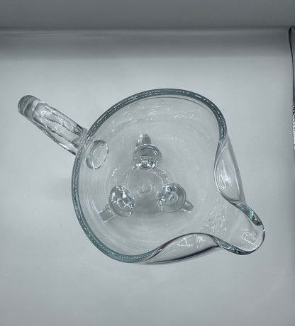 VINTAGE FOOTED PITCHER