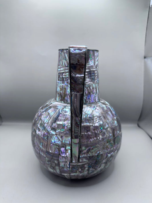 MCM MEXICO ABALONE SHELL WATER PITCHER