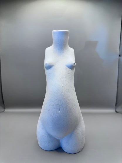 ANISSA KERMICHE BEIGE TIT FOR TAT CANDLESTICK HOLDER