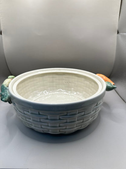 FITZ AND FLOYD HARVEST CASSEROLE DISH