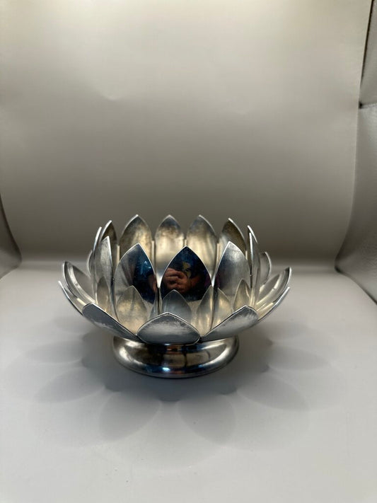 SILVER LOTUS FLOWER