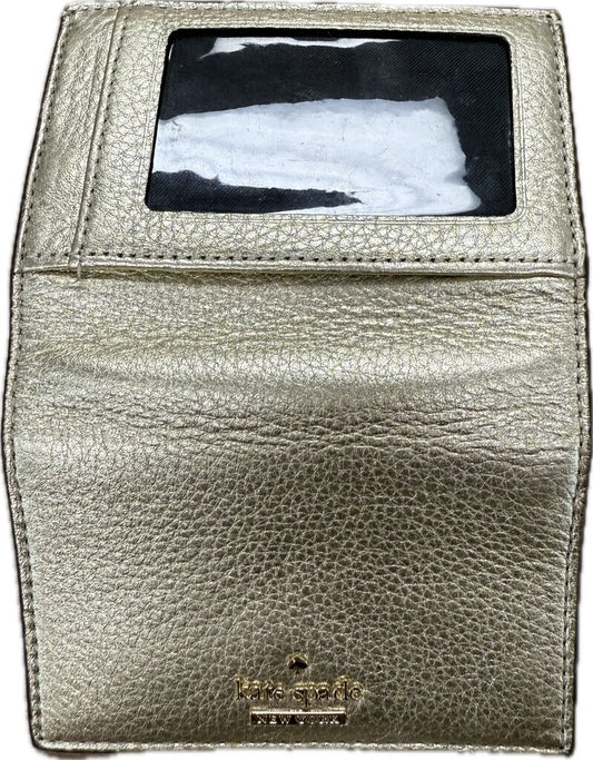 KATE SPADE SMALL WALLET GOLD/BLACK
