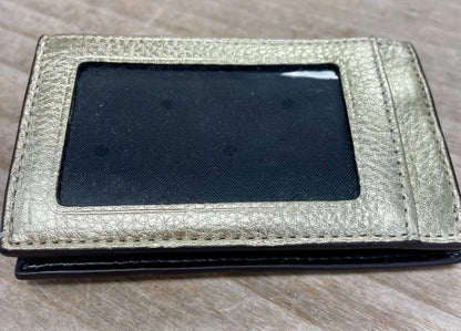 KATE SPADE SMALL WALLET GOLD/BLACK