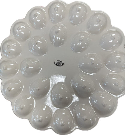 HAND PAINTED DEVILED EGG TRAY
