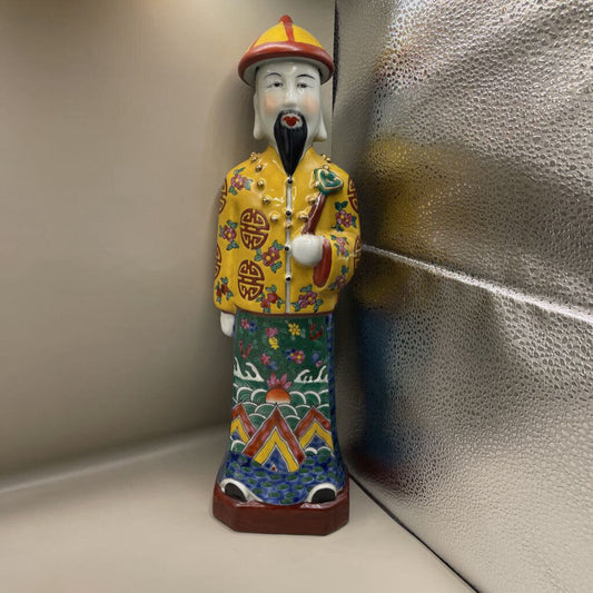 MCM CHINESE PORCELAIN FIGURE WITH BEARD