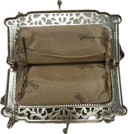 WHITING AND DAVIS VINTAGE GOLD METAL MESH BAG