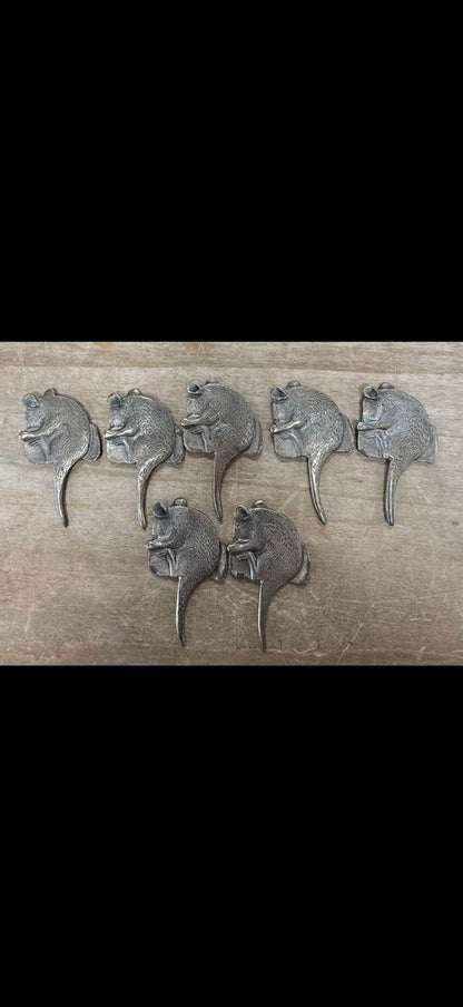 VINTAGE ARTHUR COURT CHEESE MARKERS SET OF 7