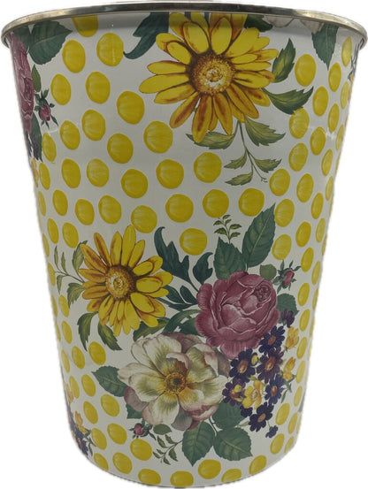MACKENZIE CHILDS GARBAGE CAN