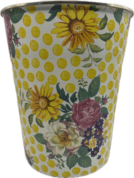 MACKENZIE CHILDS GARBAGE CAN