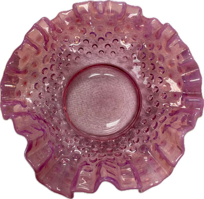 FENTON PINK CANDY DISH