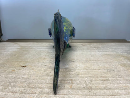LARGE GLASS FISH SCULPTURE AS IS