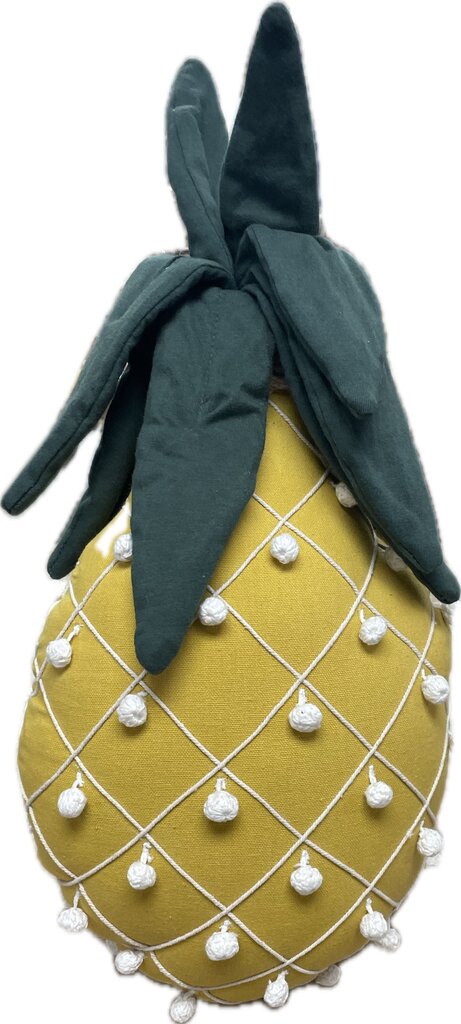 PINEAPPLE THROW PILLOW NWT 16 IN