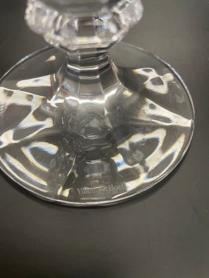 VILLEROY AND BOCH WATER GOBLETS 6 IN SET OF 4