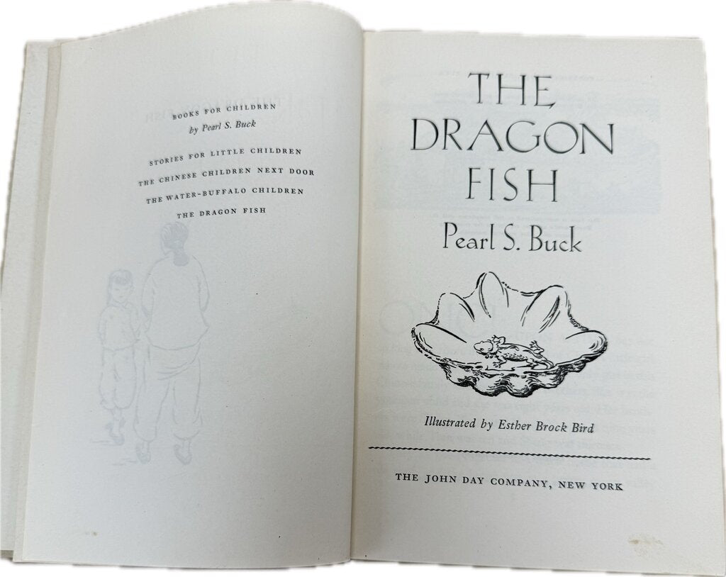 VINTAGE BOOK THE DRAGON FISH