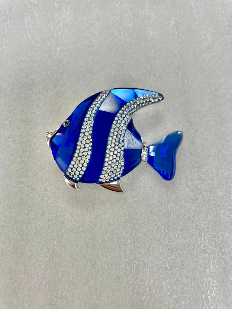 SWAROVSKI CRYSTAL BLUE ANGEL FISH