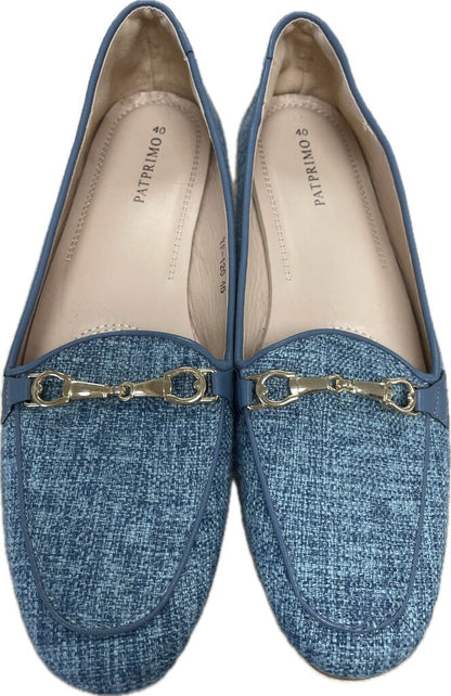 PATPRIMO BLUE MOCASINES