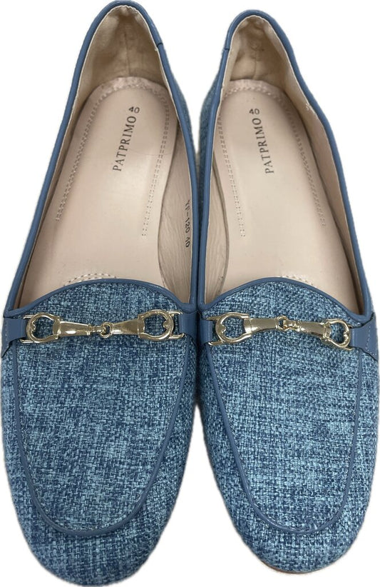 PATPRIMO BLUE MOCASINES