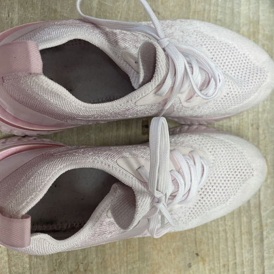 NIKE REACT FLYKNIT PEARL PINK SHOES