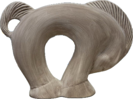 CURVED HORSE DECOR