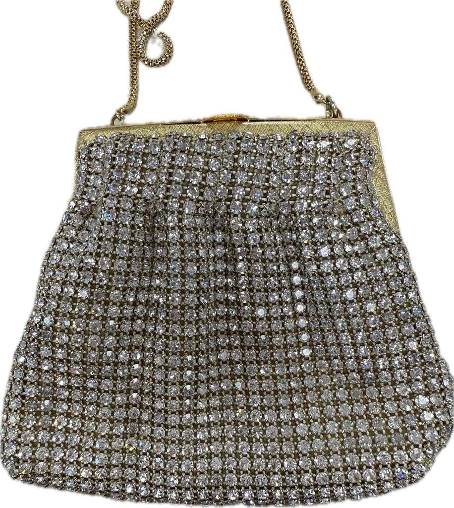 1950S VINTAGE WALBORG RHINESTONE HANDBAG