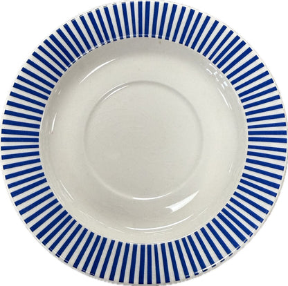 GIEN FRANCE LA RONDE DES FRUITS DESSERT PLATES, CUP AND SAUCER