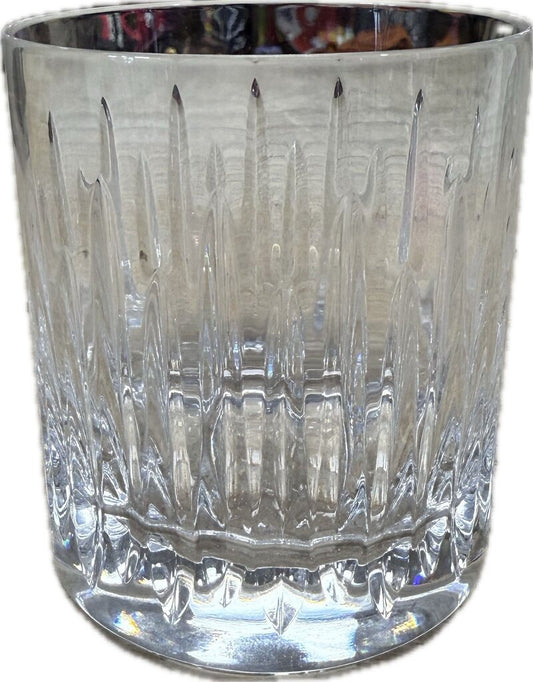 MILLER ROGASKA CRYSTAL SOHO DOUBLE OLD FASHIONED GLASSES SET OF 2
