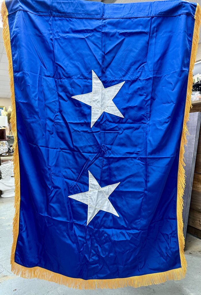 ORIGINAL US AIR FORCE 2 STAR GENERAL FLAG 53X34