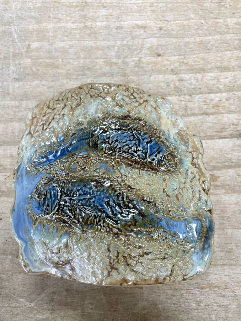 TENMOKU FISH VASE