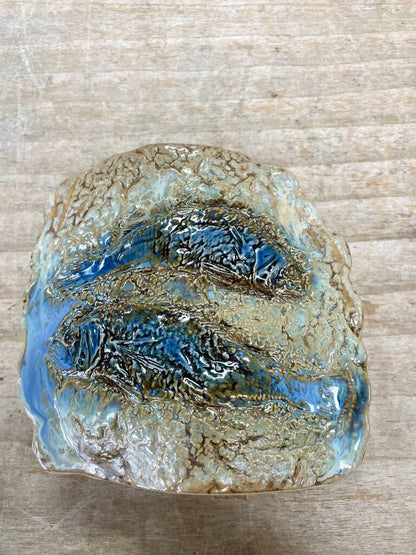 TENMOKU FISH VASE