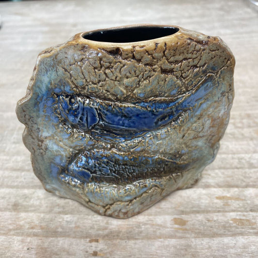 TENMOKU FISH VASE