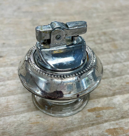 1950S STERLING SILVER TABLE LIGHTER