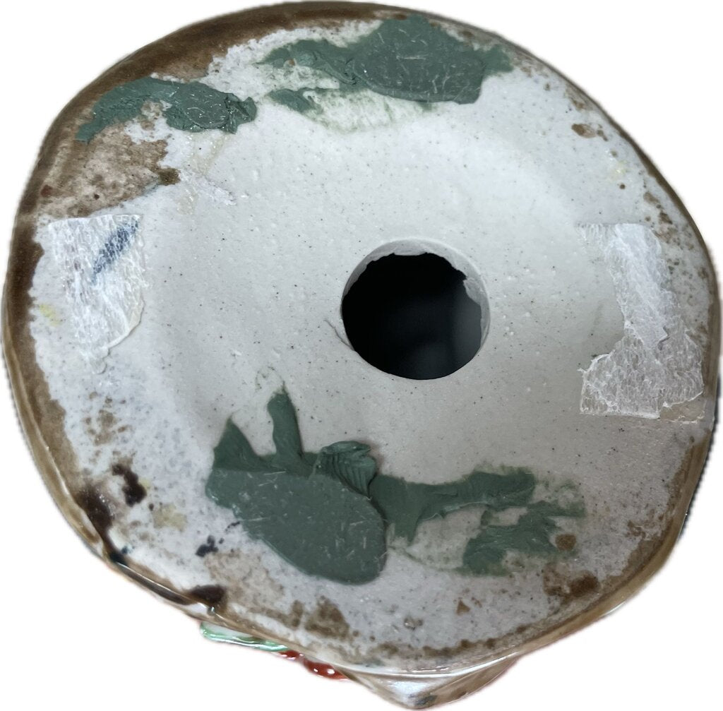 ART DECO MAJOLICA BIRDS SET OF 2