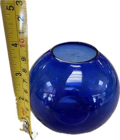 VINTAGE COLBALT BLUE VASE