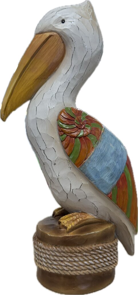 COLORFUL PELICAN STATUE