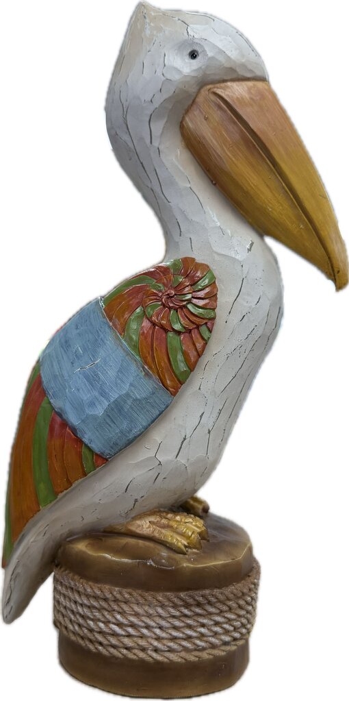 COLORFUL PELICAN STATUE
