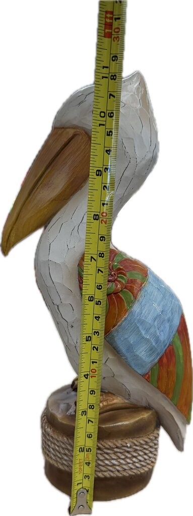 COLORFUL PELICAN STATUE