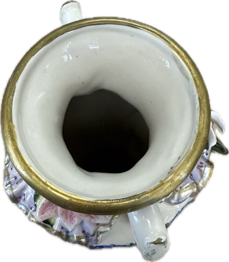 CERAMIC FLOWER JUG VASE