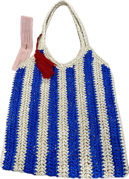 EXPRESSIONS NYC WOVEN TOTE NWT